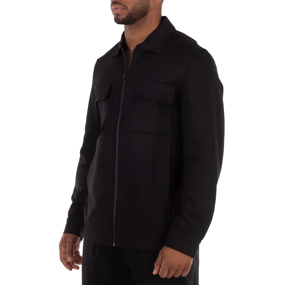 Hugo Boss Long Sleeve Zip-Up Overshirt - Image 2 of 4