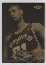1998-99 NBA Hoops Freshman Flashback 462/1000 Tim Duncan #1FF HOF 1n1c