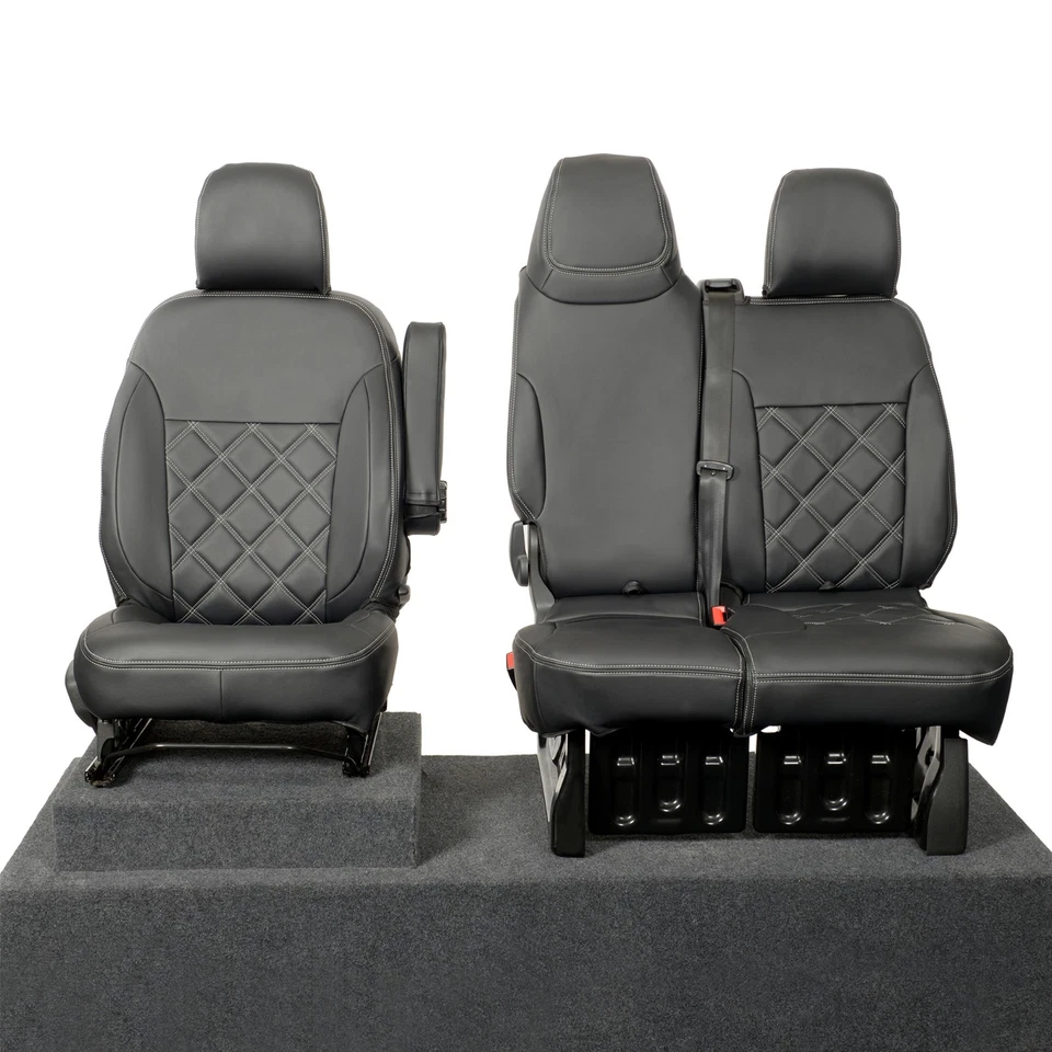FUNDAS ASIENTO DELANTERO RENAULT TRAFIC SPORT BUSINESS+ (2025+) BENTLEY CUERO SINTÉTICO 639 Foto 3 de 4