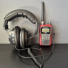 RadioShack PRO-84 NASCAR Racing Scanner Receiver W Headset Tested Working