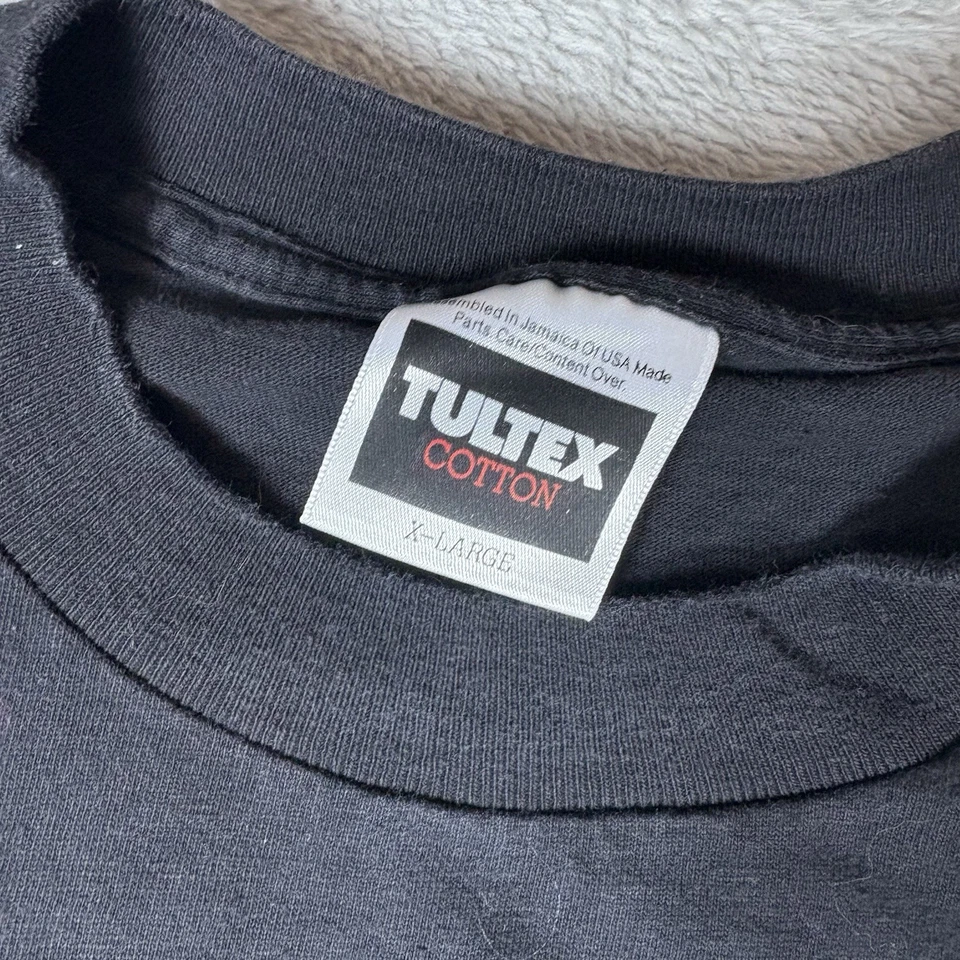 复古 Tultex Riddick Bowe Desert Inn 1995 “Big Daddy” 男式衬衫 XL 码 — 第 4/4 张图片