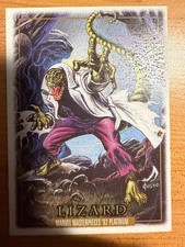 SKYBOX 2024 MARVEL MASTERPIECES 92 PLATINUM LIZARD LEATHER CARD #41