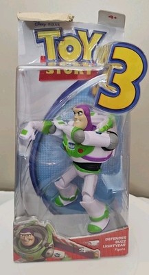 2009 DEFENDER BUZZ LIGHTYEAR ACTION FIGURE Toy Story 3 Damaged Package Disney 