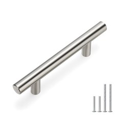 35Pack Cabinet Handles Brushed Nickel Cabinet Hardware 3in Hole Centers Cabin...