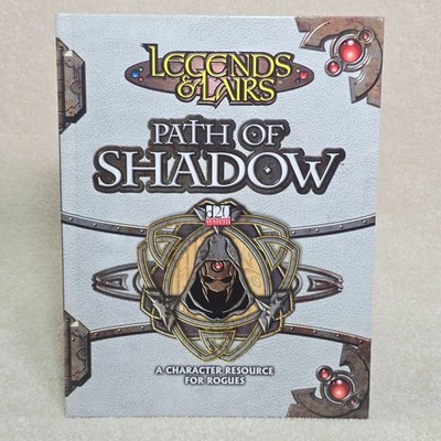Legends & Lairs Path of Shadow Fantasy Flight Games FFG d20 D&D Hardcover
