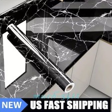 Marble Contact Paper Roll Self Adhesive Peel Stick Wallpaper Kitchen Countertop