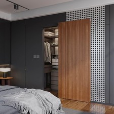 Finosen 36" Concealed Sliding Barn Door Hardware with Soft Close Mechanism: READ