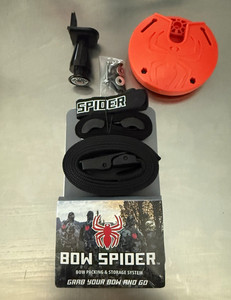 Bow Spider Adjustable Quick Release Bow Sling Strap Kit Black/Orange Nylon