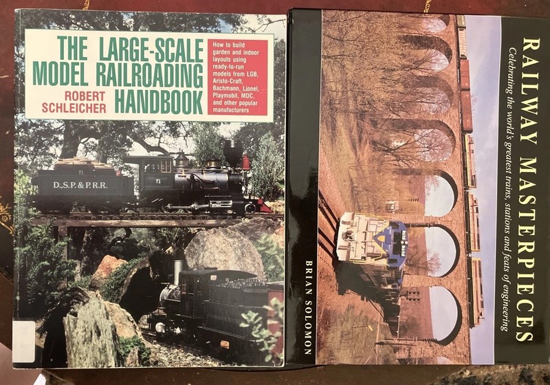 Lot Of 2 Books. Railway Masterpieces The Large-Scale Model Railroading Handbook