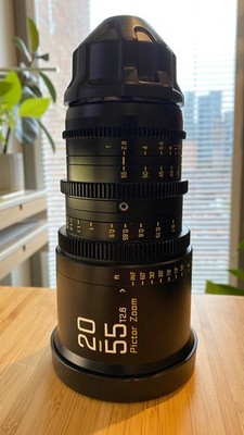DZOFilm Pictor 20-55mm T2.8 Zoom Cinema Lens PL and EF Mount - Neuwertig