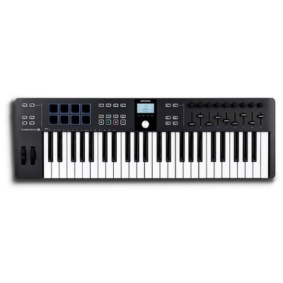 Arturia KeyLab Essential 49 mk3 MIDI Keyboard Controller Black