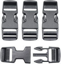 Quick Side Release Buckles,Heavy Duty Plastic Snap Buckle Clasps Backpack Clips