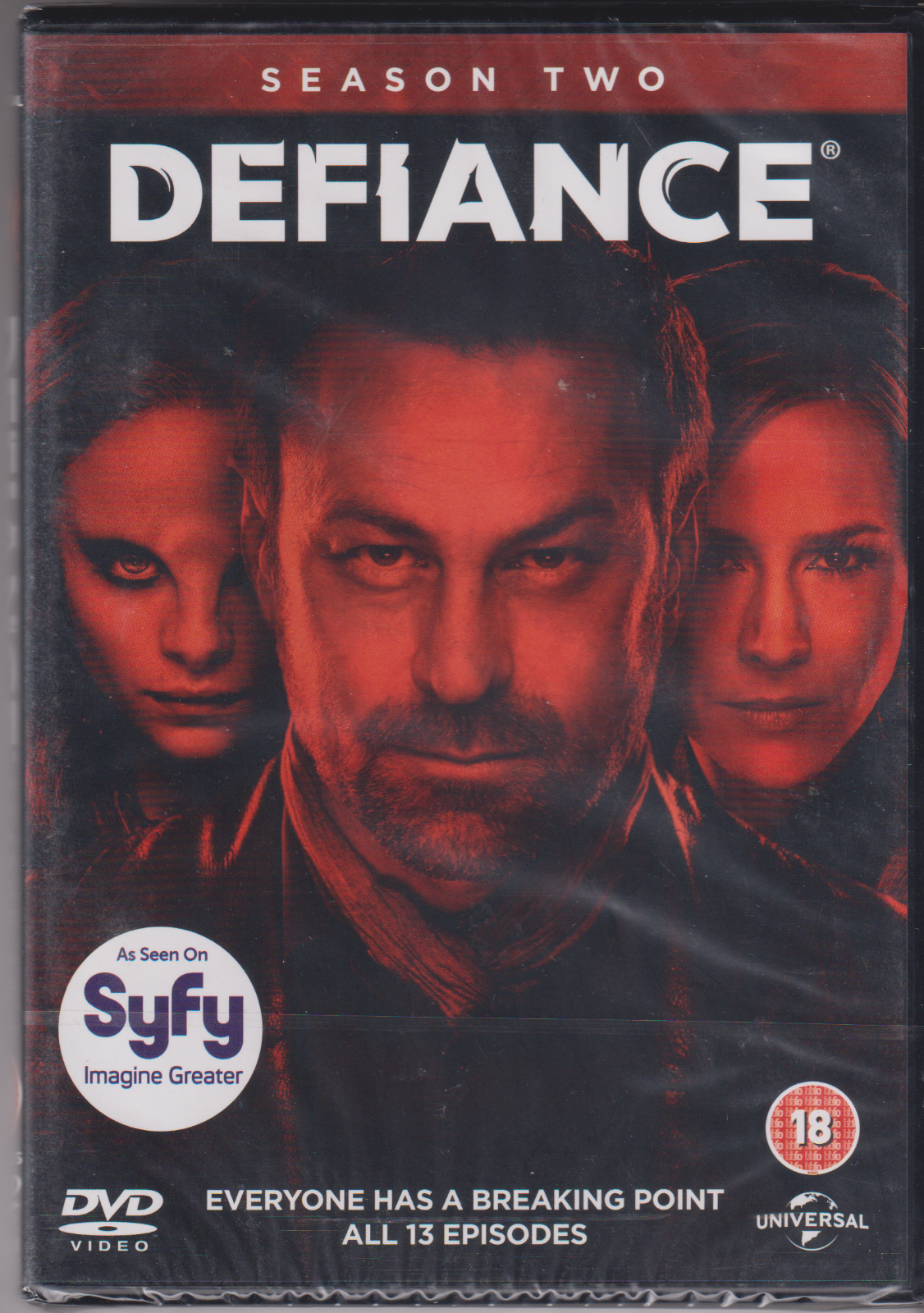 Defiance Complete Season Two (DVD, 2014) Sci-Fi ... New and Sealed PAL Region 2