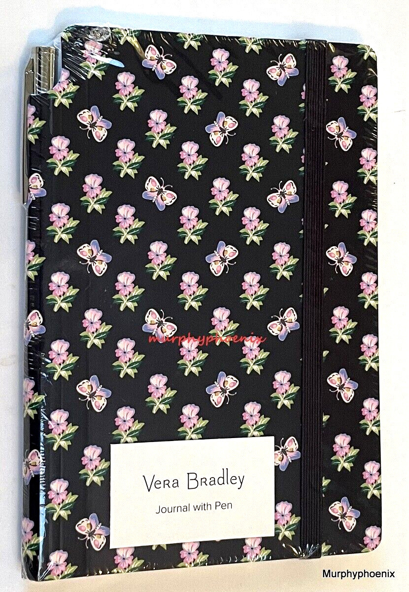 Vera Bradley Journal with Pen Choose Pattern NWT eBay