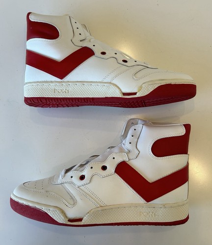 PONY MVP Hi Top 6072 Basketball NEW Sz 10.5 & 11.5 w/orig Box (MISMATCHED SIZES) - Picture 6 of 24