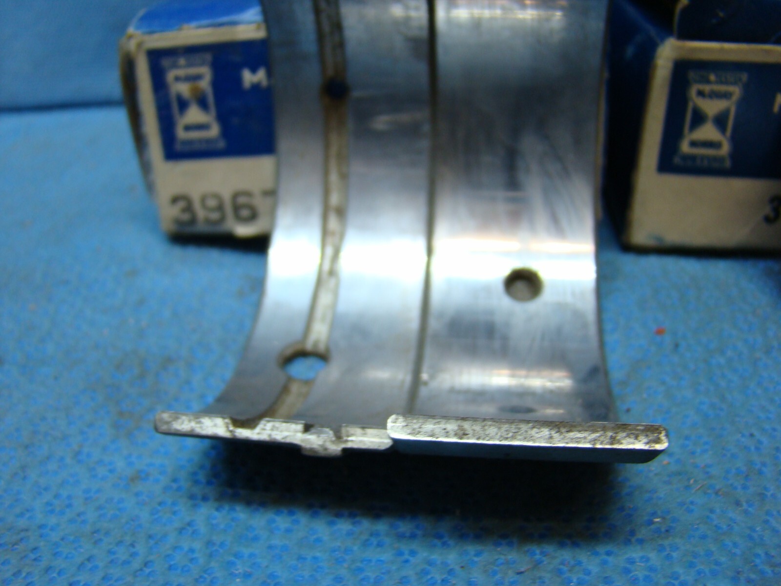 Chevrolet 235 Main Bearings 010 Set 1956 1963 1/2 Dowel lower and lock lip eBay