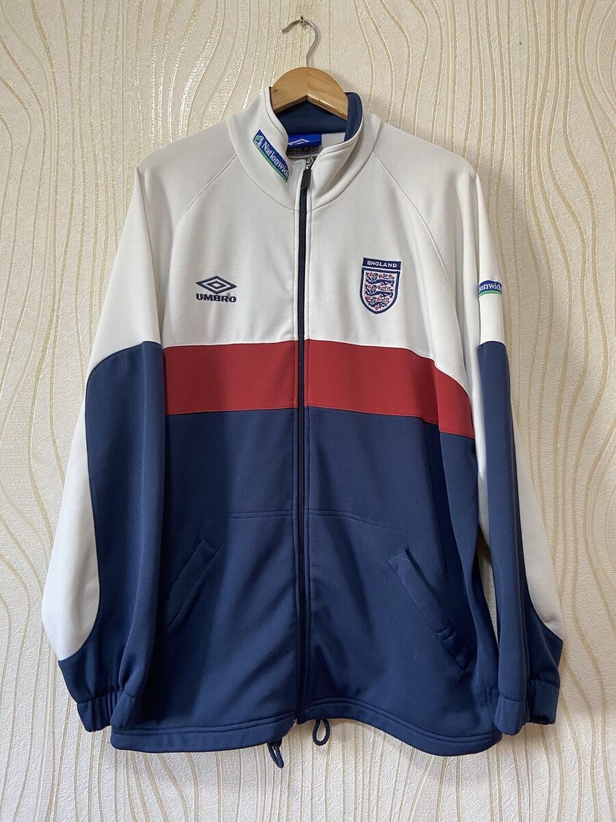 ENGLAND 2000s FOOTBALL SOCCER TRACK JACKET UMBRO sz XL | eBay ENGLAND 2000s FOOTBALL SOCCER TRACK JACKET UMBRO sz XL | eBay