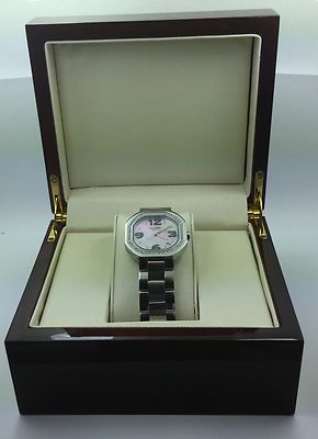 Ladies Stainless Steel CLERC C-ONE Diamond & Mother Of Pearl  display picture 1
