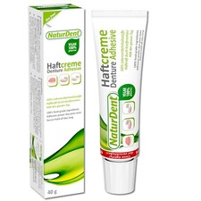 Natural Strong Denture Adhesive  Holds Dentur...
