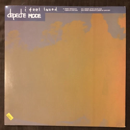 DEPECHE MODE I Feel Loved - Rare 2001 Promo Only UK 12” - BEAUTIFUL EX+