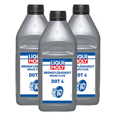 Bremsflüssigkeit 3 Liter LIQUI MOLY DOT4 Brems Flüssigkeit Brake Bremse bremsen