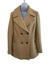 Pendleton Women s Tan Wool Cashmere Blend Coat Size 10