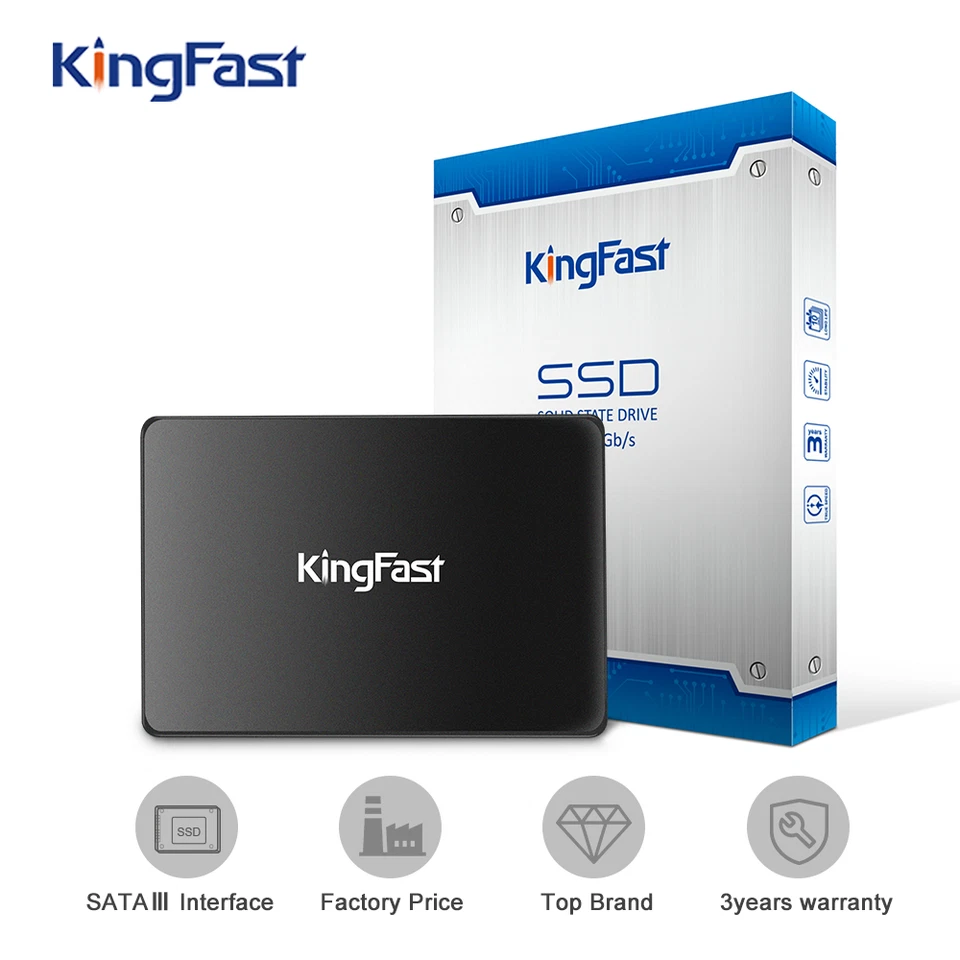 KingFast 128GB 256GB 512GB 1TB SATA III 2.5" Internal Solid State Drive SSD lot - Image 2 of 4