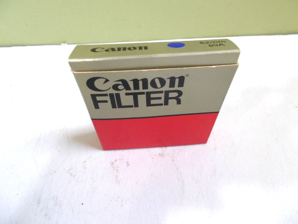 Canon 52mm Blue 80A Filter - Image 2 of 3