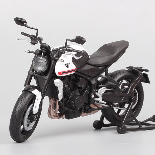 Welly 1/12 Maßstab Triumph Dreizack 660 2021 Druckguss Motorrad Modell Spielzeug Fahrrad - Bild 20 von 23