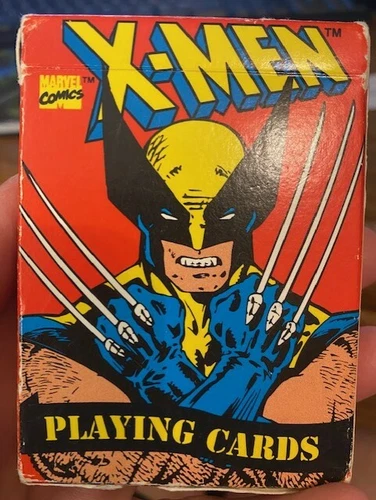 Vintage 1993 Marvel Comics X-Men playing cards all 52 cards are there! great sha