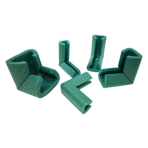 160 x 60-80mm ESPUMA BORDE U ESQUINAS PROTECTORES D PERFILES MUEBLES PALETS ETC - Imagen 5 de 5