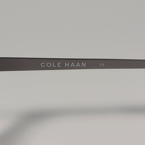 Cole Haan CH6047 205 Men's Rectangle Sunglasses Brown Horn Brown Amber Lens 57mm - Picture 9 of 10