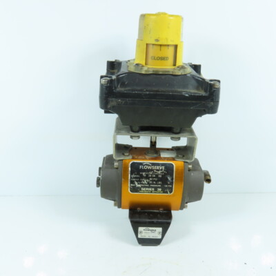 Flowserve 1039SNR6 Pneumatic Valve Actuator 95 In Lb Torque 120PSI W/ Indicator