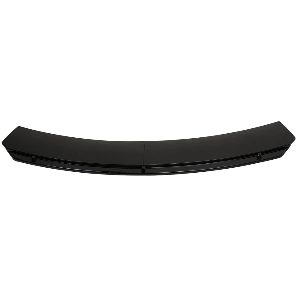 Car Front Bumper Lip Spoiler Splitter Body Kit Glossy Black For Mercedes-Benz - Image 4 of 4