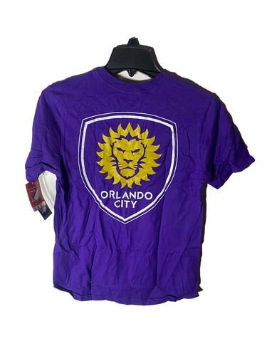 adidas Youth Orlando City SC Primary One Short-Sleeve T-Shirt LARGE - Picture 3 of 8
