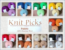 1 Ball – 30 Colors Available -  Palette by Knit Picks (100% Peruvian Wool)