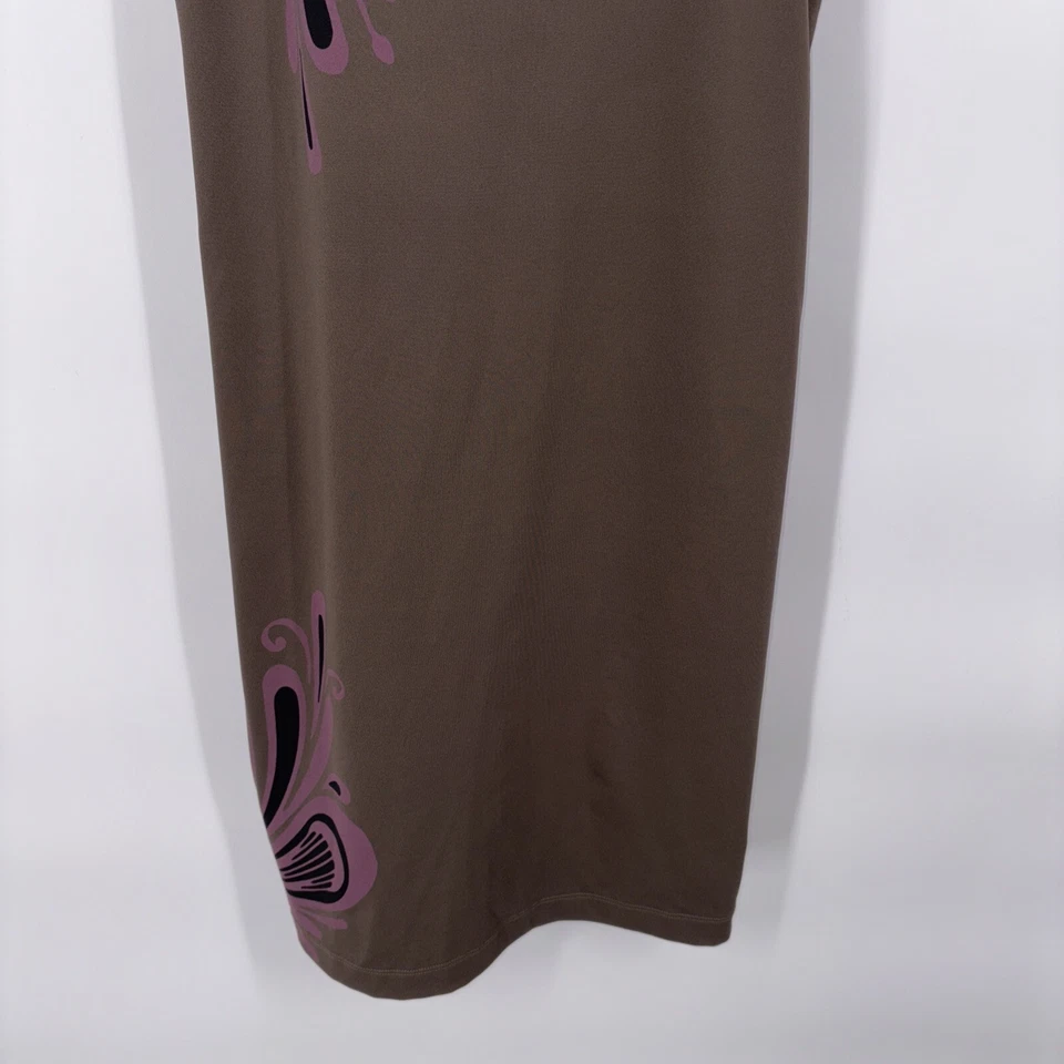 Vestido de natação feminino Athleta grande embutido sutiã elástico praia resort cruzeiro casual - Imagem 3 de 4