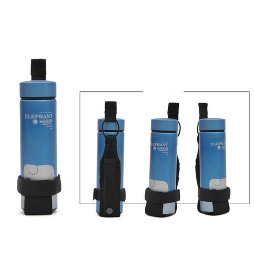 Molle Water Bottle Pouch Bag Travel Hiking Camping Water Bottle Carrier Pouch - Picture 3 of 15