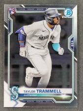 2021 Topps Bowman Chrome TAYLOR TRAMMELL Rookie #61 Seattle Mariners