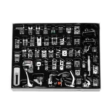 52 PCS Sewing Machine Presser Foot Feet Tool Kit Set For Brother Singer Domestic
