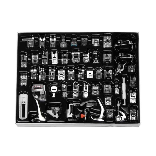 52 Pcs Sewing Machine Presser Foot Feet Tool Kit Set For Brother Singer Domestic