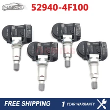 4X Tire Pressure Sensor TPMS 52940-4F100 For Hyundai Grand Starex 2015-17 Maxcru
