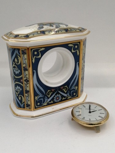 Wedgwood Blue Elephant Table Clock - Picture 6 of 8