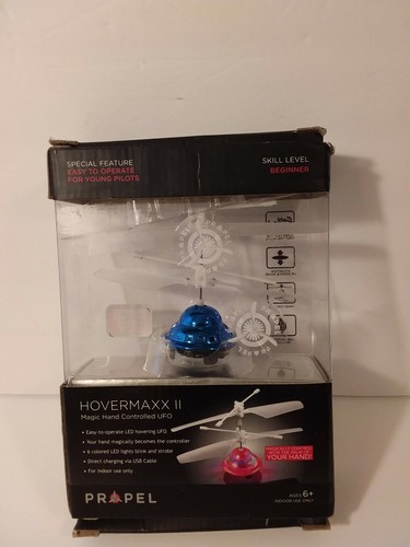 Propel Hovermaxx II Magic Hand Controlled UFO Blue - Picture 2 of 4