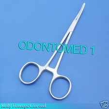Kelly Hemostat Locking Forceps Curved 5.25" Surgical Instruments