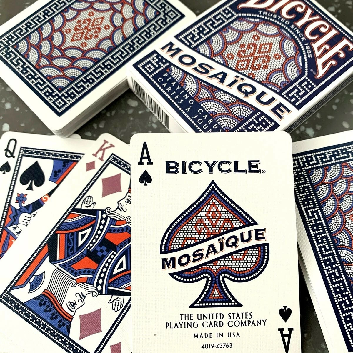 Bicycle mosaique outlet playing cards
