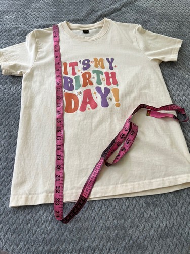 IT'SMY BIRTHDAY! 100% Cotton Tshirt Size 10/12 - Picture 5 of 5
