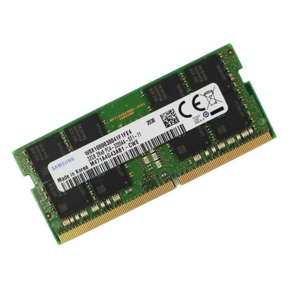 64GB (2X 32GB) Samsung DDR4 3200MHz PC4-25600 SODIMM Memory Ram M471A4G43AB1-CWE - Image 4 of 4