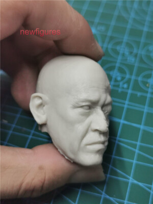 1/18 Richard Ng Zombie Head Sculpt Model For 3.75'' Male Action Figure Body Toys