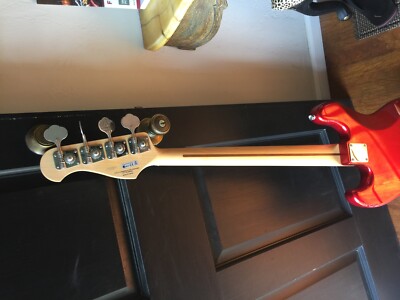 JAZZ BASS Candy RED by FujiGen Classic Japanese Crafted Pro Level